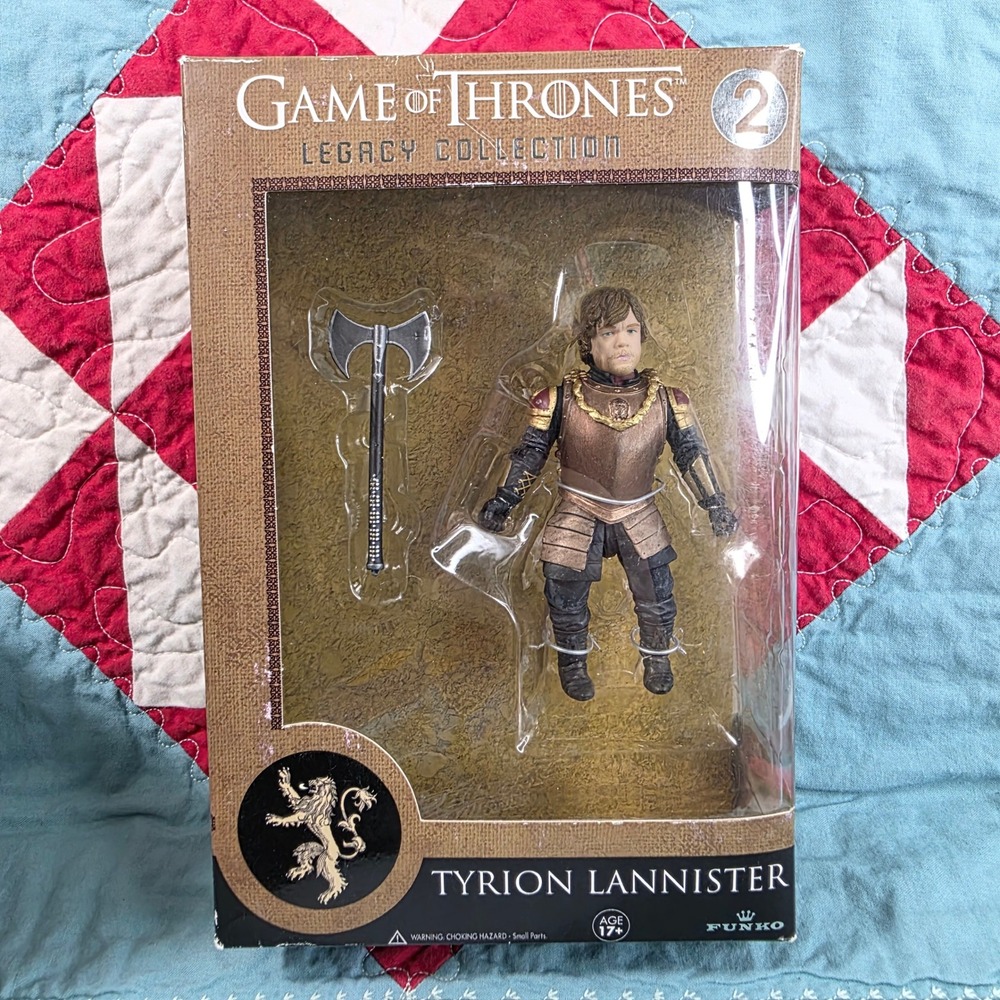Funko Game of Thrones Tyrion Lannister Action Figure Unisex 6in Bronze Armor